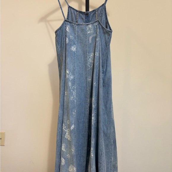 Free People EUC versatile denim maxi dress - Picture 6 of 8